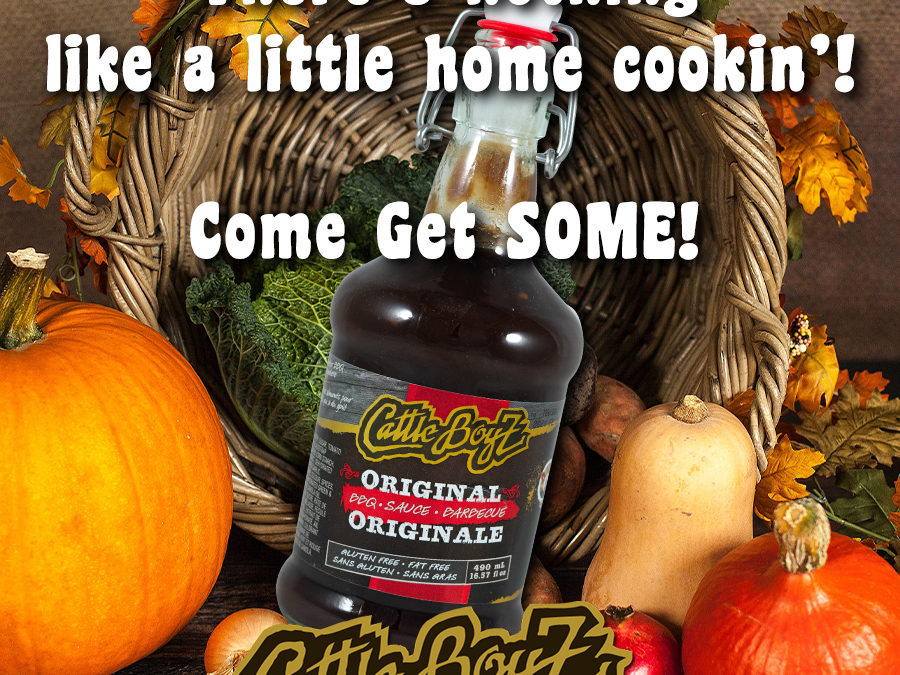 Get your FALL Grilling on with CattleBoyZ Original BBQ Sauce!