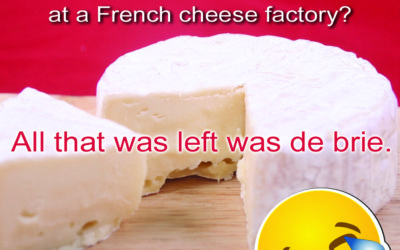 A cheesy joke for you for a happy Saturday! Hope you’re having a great day!